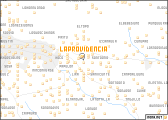 map of La Providencia