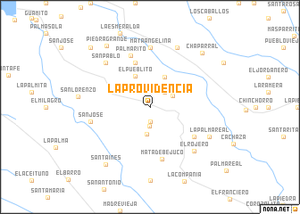 map of La Providencia