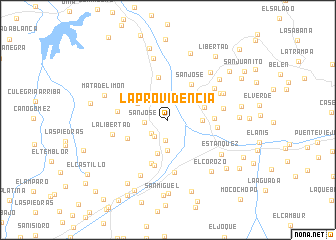 map of La Providencia