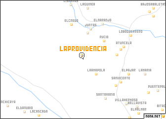 map of La Providencia