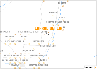 map of La Providencia