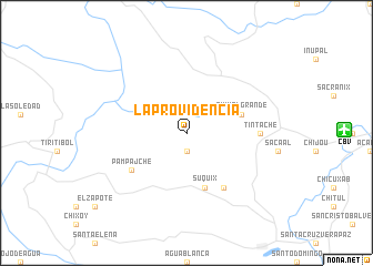 map of La Providencia