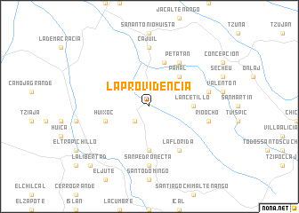 map of La Providencia