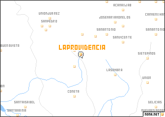 map of La Providencia