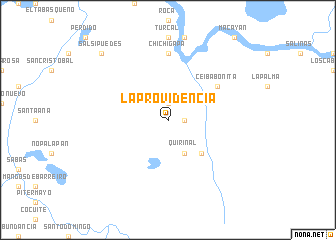 map of La Providencia