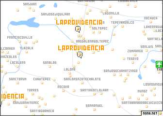 map of La Providencia