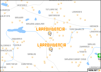 map of La Providencia