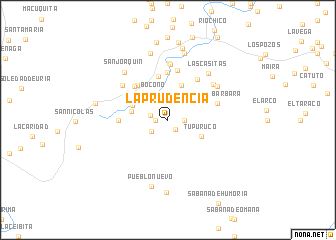 map of La Prudencia