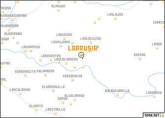 map of La Prusia