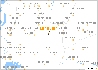 map of La Prusia