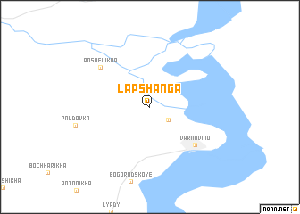 map of Lapshanga