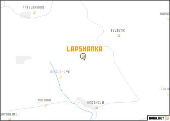 map of Lapshanka