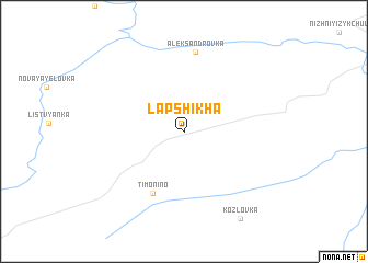 map of Lapshikha
