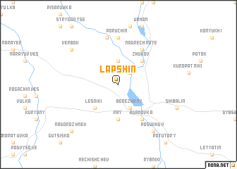 map of Lapshin