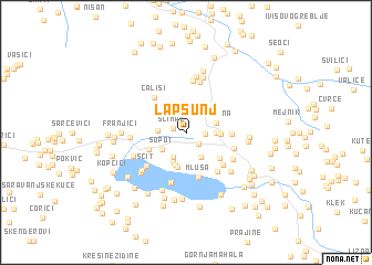 map of Lapsunj