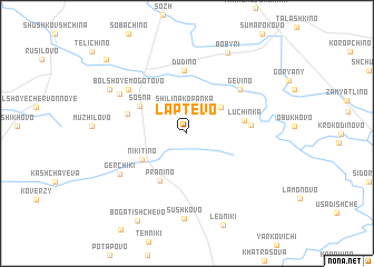 map of Laptëvo