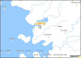 map of Laptu