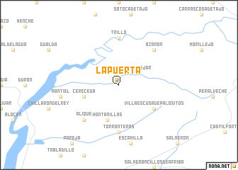 map of La Puerta