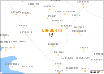 map of La Puerta