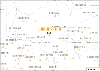 map of La Puertica