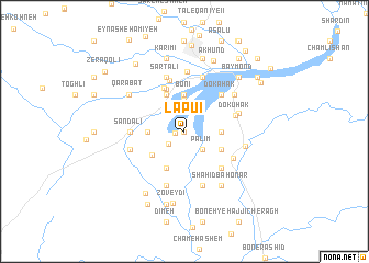 map of Lapū\
