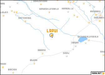 map of Lapū\