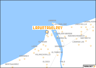 map of La Punta del Rey