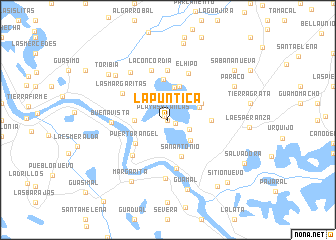 map of La Puntica