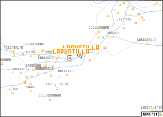 map of La Puntilla