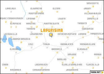 map of La Purísima