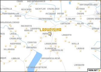 map of La Purísima