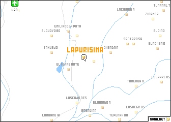 map of La Purísima