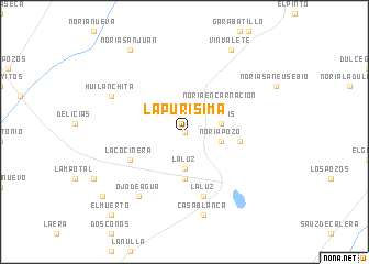 map of La Purísima