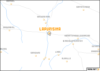 map of La Purísima