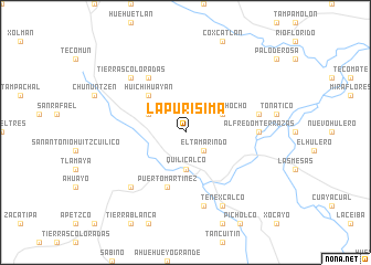 map of La Purísima