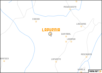map of La Purnia