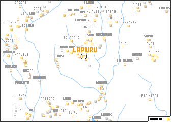 map of Lapuru