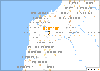 map of Laputong