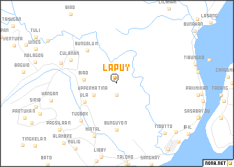 map of Lapuy