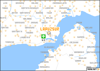 map of Lapuz Sur