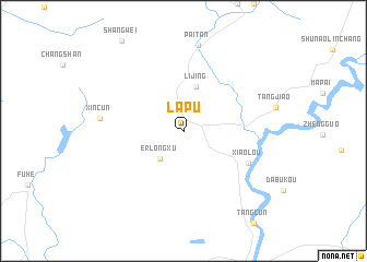 map of Lapu