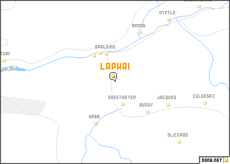 map of Lapwai
