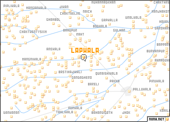 map of Lapwāla