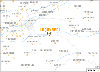 map of Laqaybegí