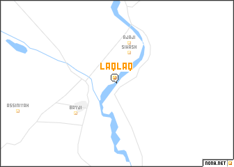 map of Laqlaq