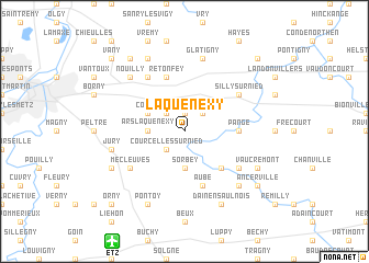 map of Laquenexy