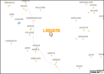 map of Laquene