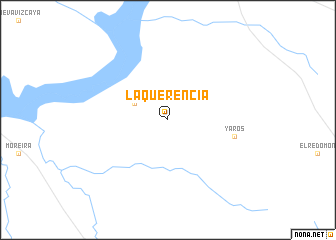 map of La Querencia