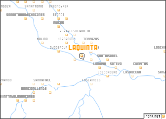 map of La Quinta