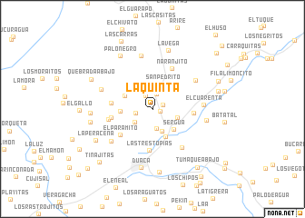 map of La Quinta